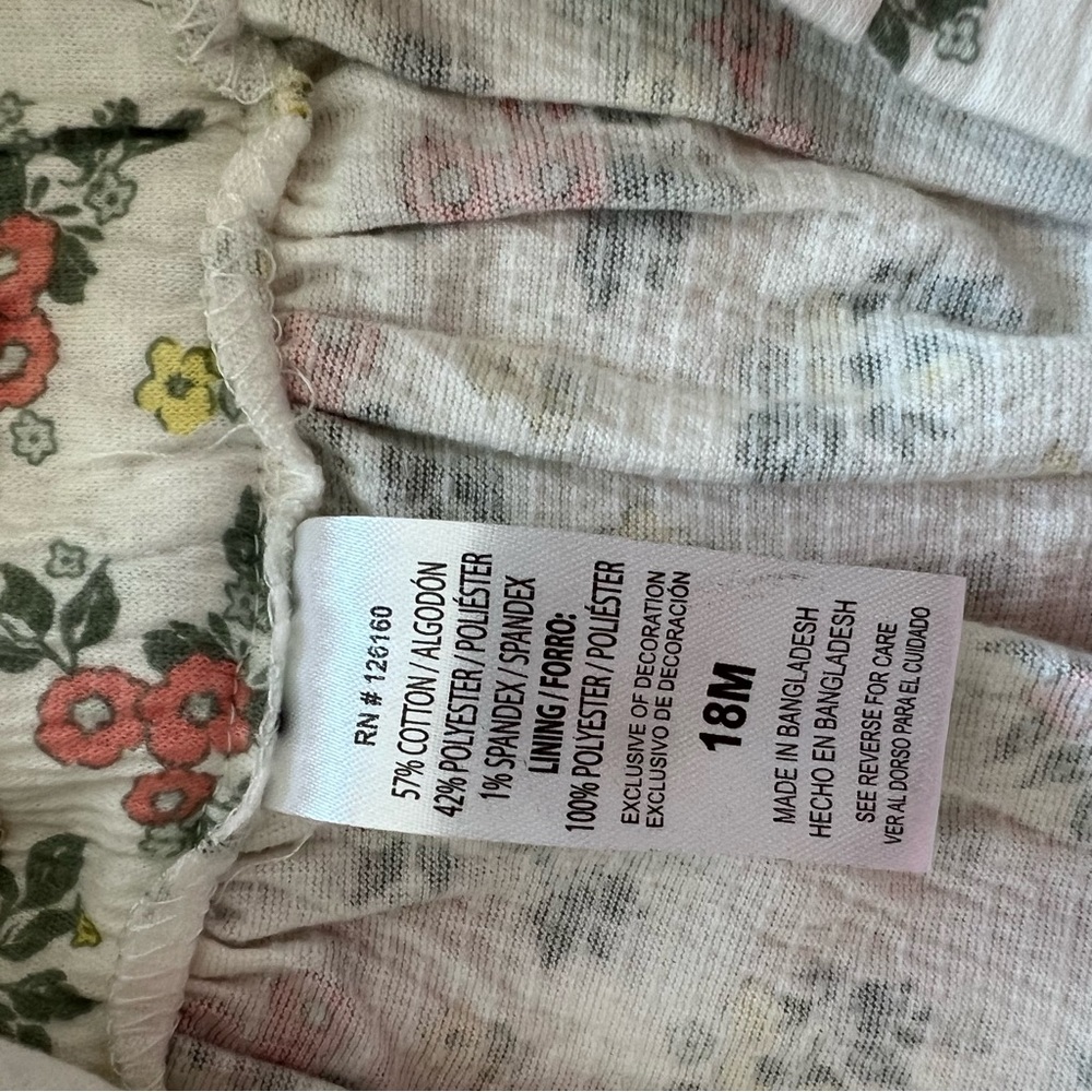 NWT Baby Girl Little Lass 2pc. Floral Dress 18M‎ - Picture 8 of 11